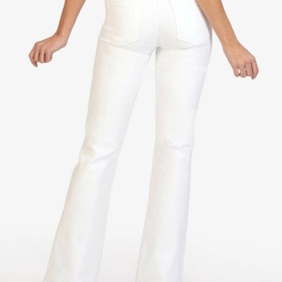 Ana Optic White High Rise Flare- Kut from the Kloth - Picture 3 of 3